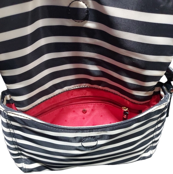 Vintage Kate Spade Striped Handbag - Picture 7 of 9